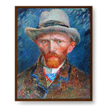 Self Portrait - Framed Canvas