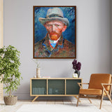 Self Portrait - Framed Canvas