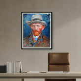 Artist1 - Art - Self Portrait - WALL MOUNT FRAME