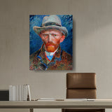 Artist1 - Art - Self Portrait - Wall Canvas
