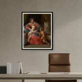 Artist1 - Art - The Virgin And Child - WALL MOUNT FRAME