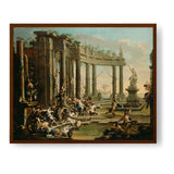 Bacchanale - Framed Canvas