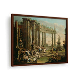 Bacchanale - Framed Canvas