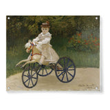 Jean Monet On His Hobby Horse - Acrylic Wall Photo