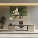 Artist1 - Art - Jean Monet On His Hobby Horse - Acrylic Wall Photo