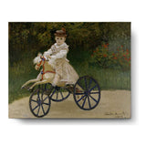 Jean Monet On His Hobby Horse - Wall Canvas