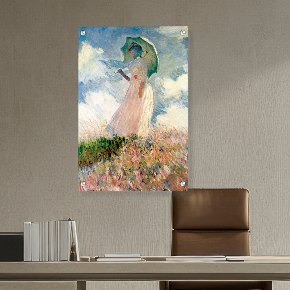 Artist1 - Art - Woman With Umbrella - Acrylic Wall Photo