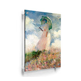 Woman With Umbrella - Acrylic Wall Photo