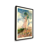 Woman With Umbrella - WALL MOUNT FRAME