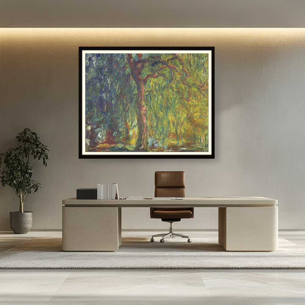 Artist1 - Art - Weeping Willow - WALL MOUNT FRAME