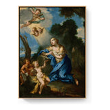 Penitent Magdalene - FLOATING FRAME