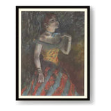 The Singer In Green - WALL MOUNT FRAME