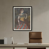 Artist1 - Art - The Singer In Green - WALL MOUNT FRAME