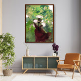 Singer In A Parisian Caf?? - Framed Canvas