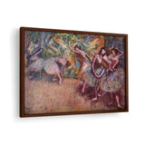 Ballettszene - Framed Canvas