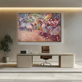 Artist1 - Art - Ballettszene - FLOATING FRAME