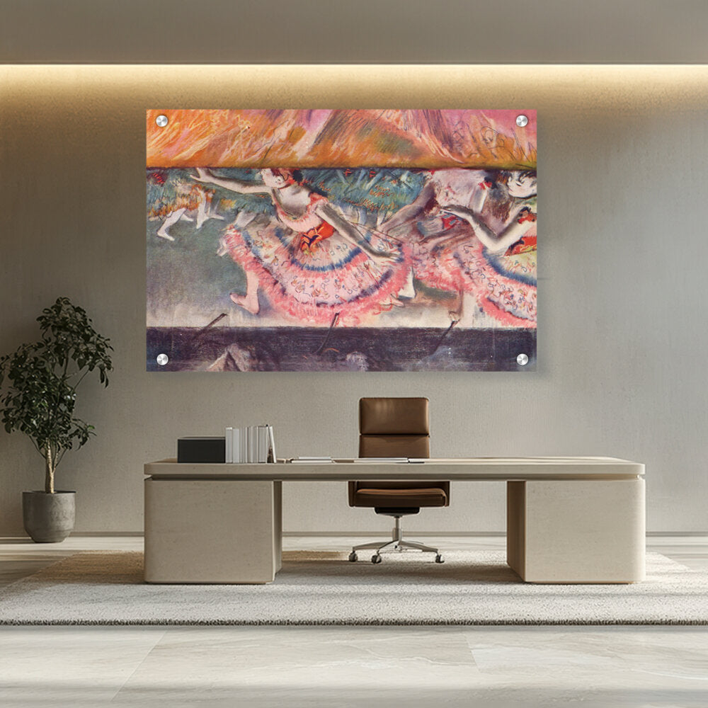 Artist1 - Art - The Curtain Falls - Acrylic Wall Photo