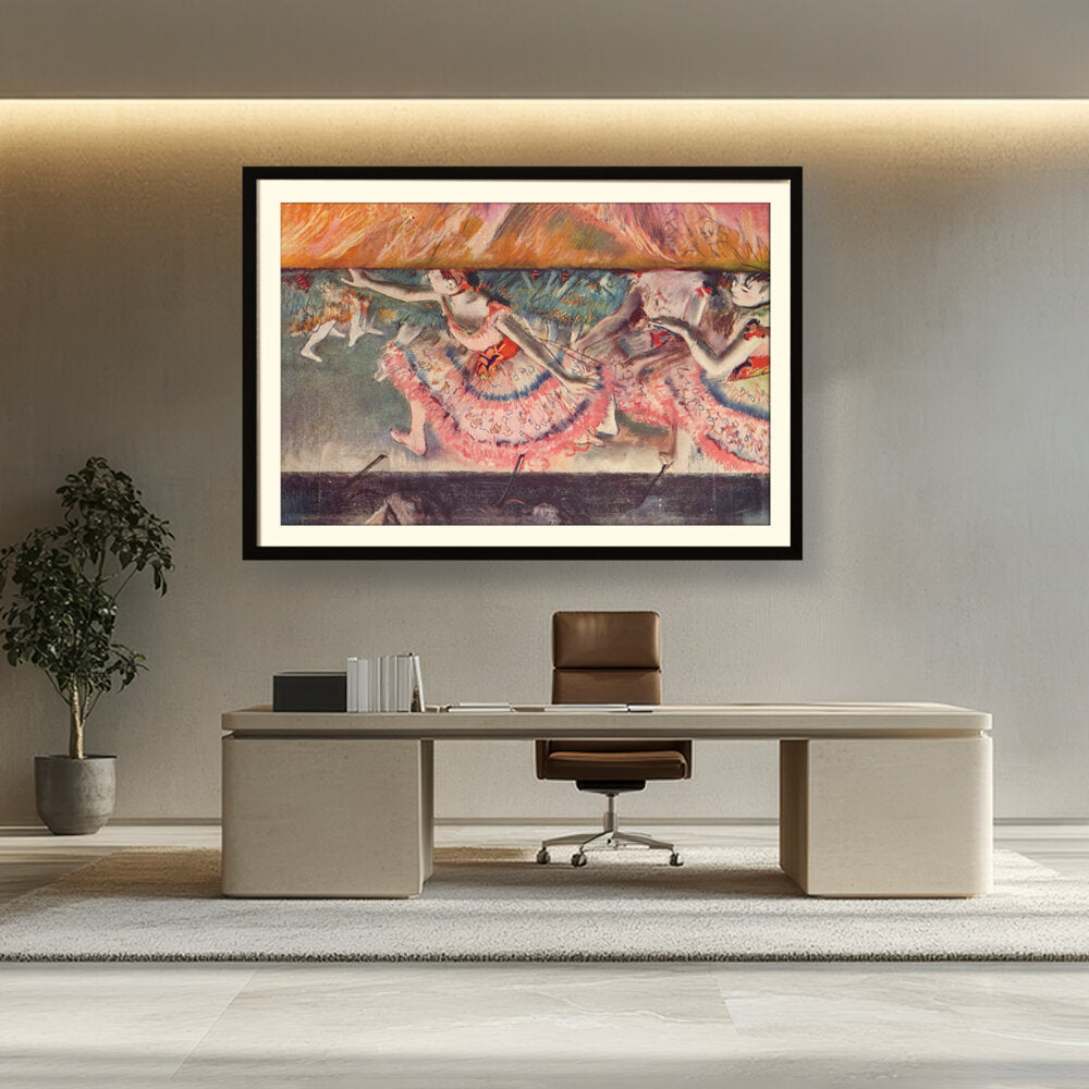 Artist1 - Art - The Curtain Falls - WALL MOUNT FRAME