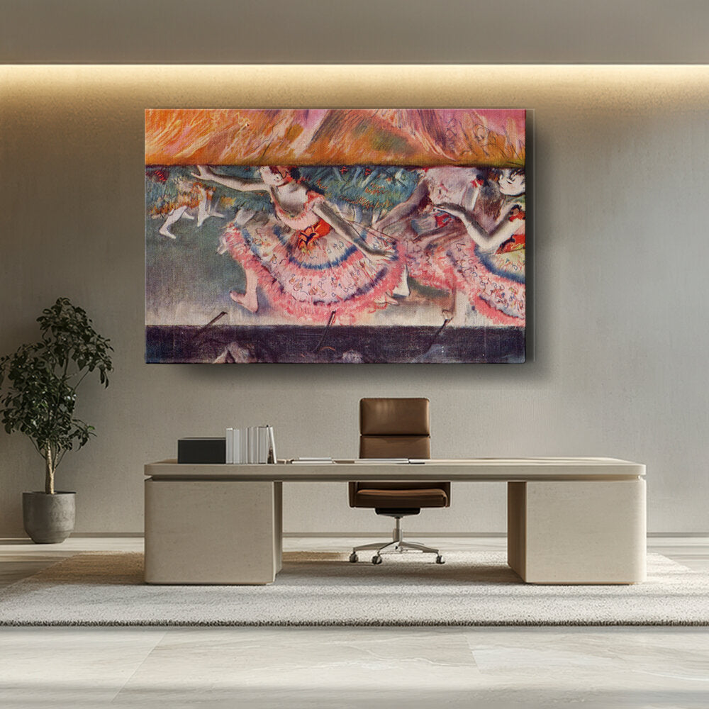 Artist1 - Art - The Curtain Falls - Wall Canvas