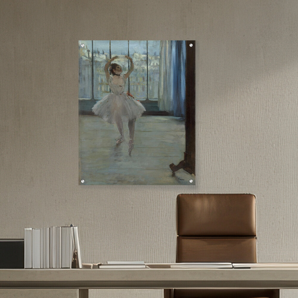 Artist1 - Art - Dancer Posing For A Photograph - Acrylic Wall Photo