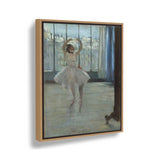 Dancer Posing For A Photograph - FLOATING FRAME