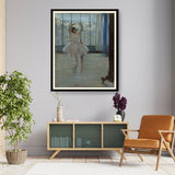 Dancer Posing For A Photograph - WALL MOUNT FRAME