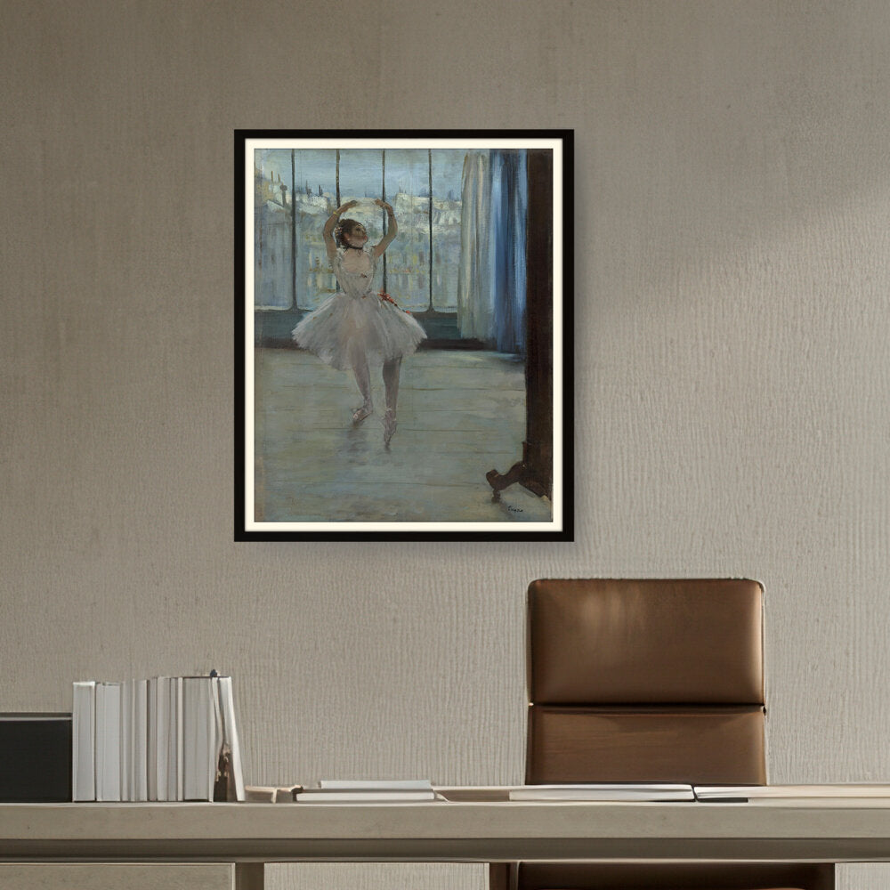 Artist1 - Art - Dancer Posing For A Photograph - WALL MOUNT FRAME