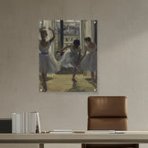 Artist1 - Art - The Dancing Lesson - Acrylic Wall Photo