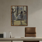 Artist1 - Art - The Dancing Lesson - Framed Canvas