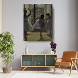 The Dancing Lesson - Wall Canvas