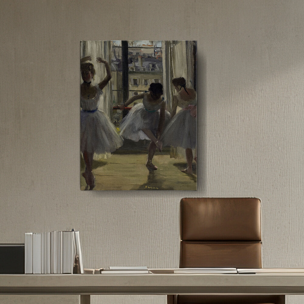 Artist1 - Art - The Dancing Lesson - Wall Canvas