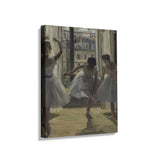 The Dancing Lesson - Wall Canvas