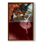 The Star - Framed Canvas