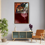 The Star - Framed Canvas