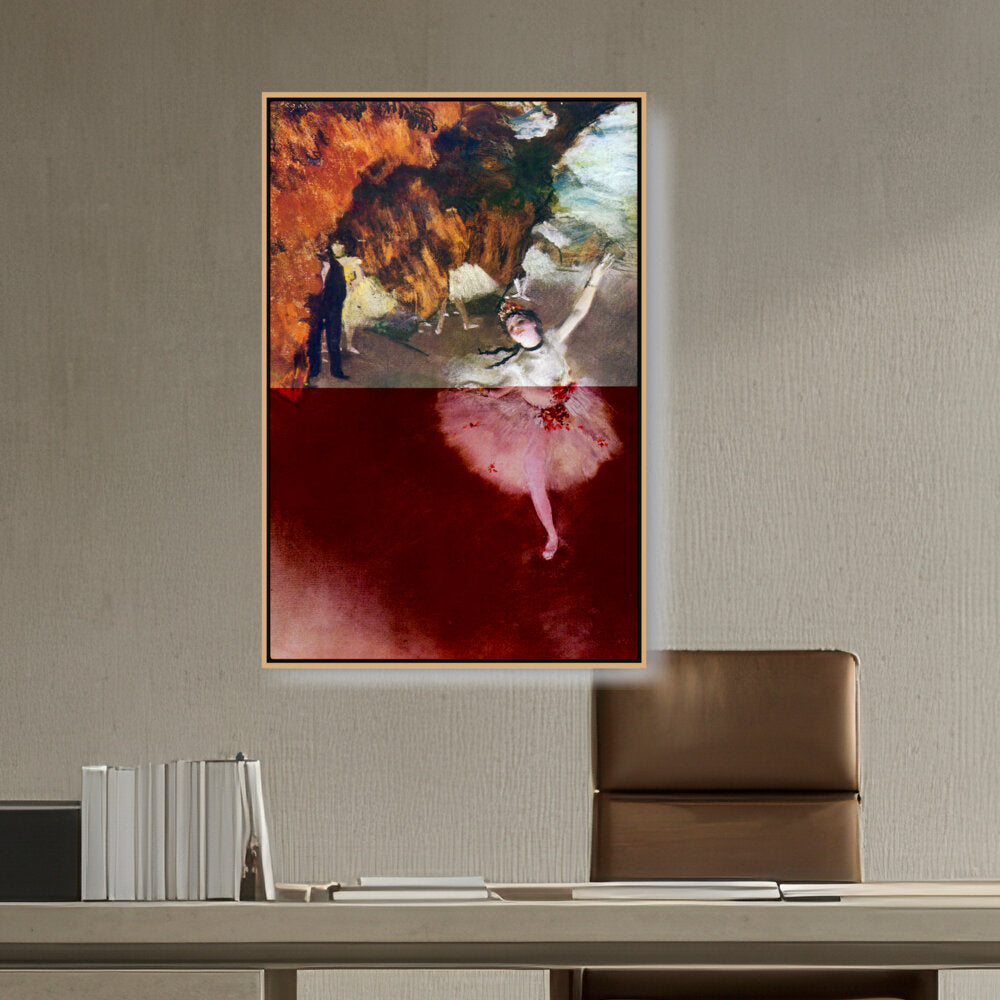 Artist1 - Art - The Star - FLOATING FRAME