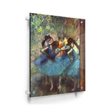 Blue Ballerinas - Acrylic Wall Photo
