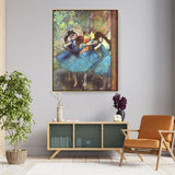 Blue Ballerinas - FLOATING FRAME