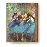 Blue Ballerinas - FLOATING FRAME