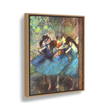 Blue Ballerinas - FLOATING FRAME