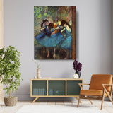 Blue Ballerinas - Wall Canvas