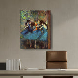 Artist1 - Art - Blue Ballerinas - Wall Canvas