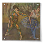Harlequin And Colombina - Acrylic Wall Photo
