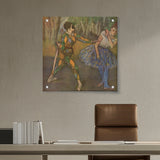 Artist1 - Art - Harlequin And Colombina - Acrylic Wall Photo
