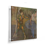 Harlequin And Colombina - Acrylic Wall Photo