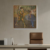 Artist1 - Art - Harlequin And Colombina - FLOATING FRAME