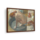 The Tub - Framed Canvas