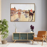 The Parade: Racehorses - FLOATING FRAME