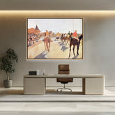 Artist1 - Art - The Parade: Racehorses - FLOATING FRAME