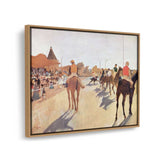 The Parade: Racehorses - FLOATING FRAME
