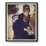 Portrait Of Mary Cassatt - WALL MOUNT FRAME